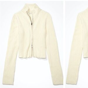 HOLLISTER FULL-ZIP CARDIGAN